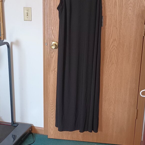 NEW Vince Camuto Plus Size Keyhole Sleeveless Maxi Dress Black 2X - Picture 6 of 6